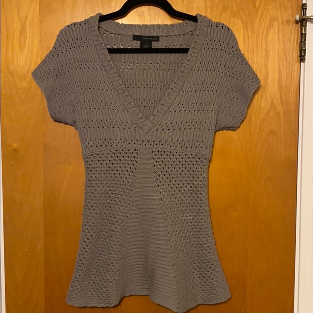 Short sleeve Calvin Klein sweater